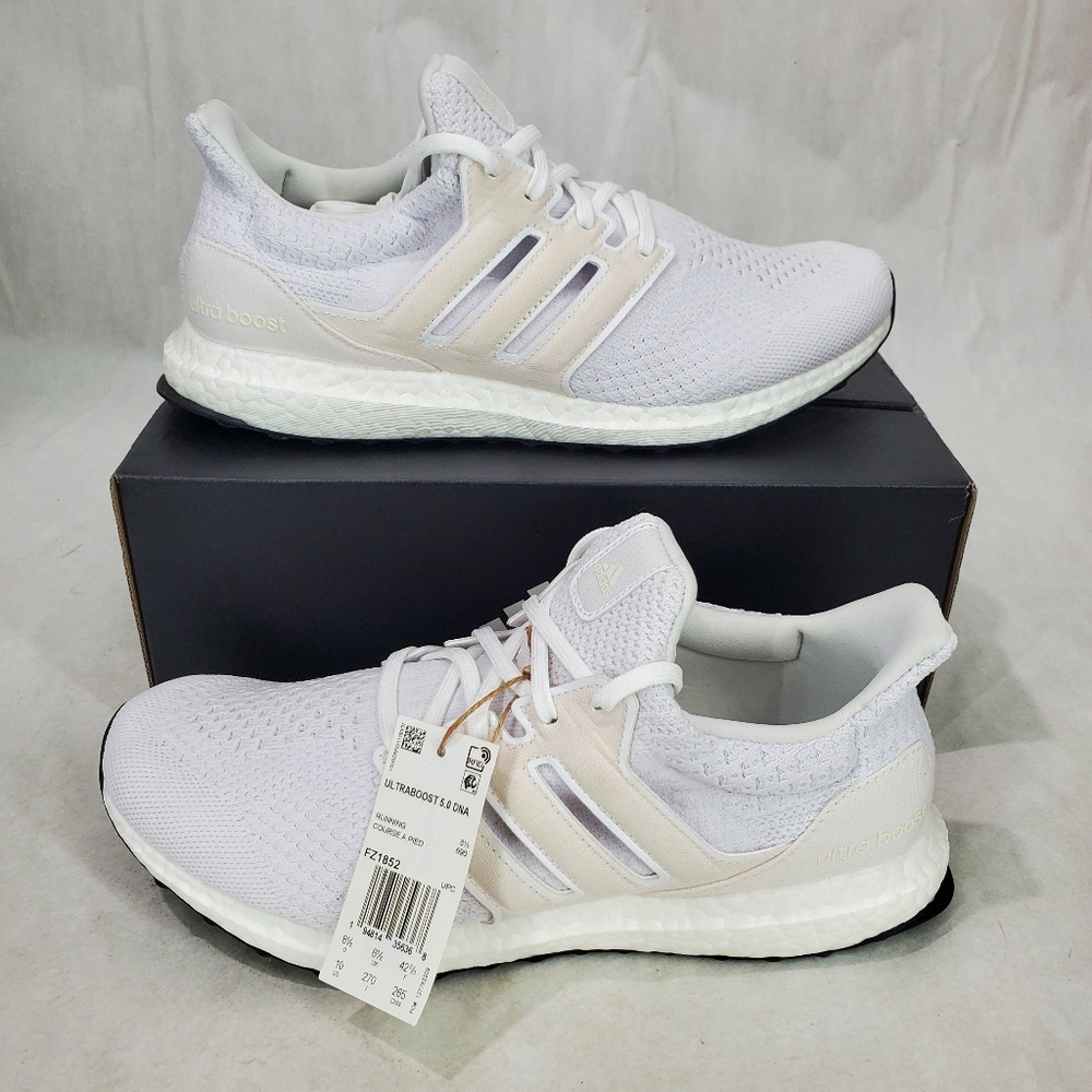 Adidas Wmns UltraBoost 5.0 DNA 'Triple White' FZ1852 Women's Size 10 Running